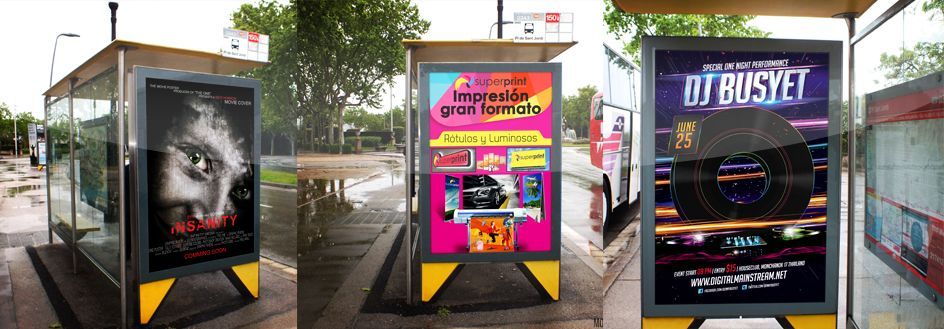 Impresión de carteles publicitarios y posters